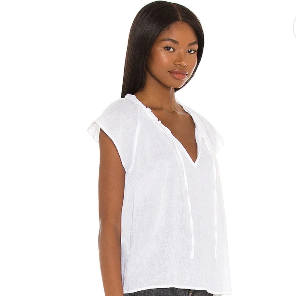 Rails Raven Linen Blend Top - image 2